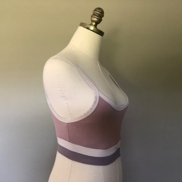 Small Purple Pink Sports Bra - Picture 4 of 6